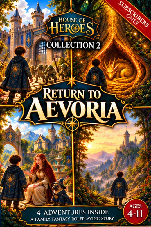 Cover of the Month 2 subscriber Adventure Book, Collection 2: Return to Aevoria