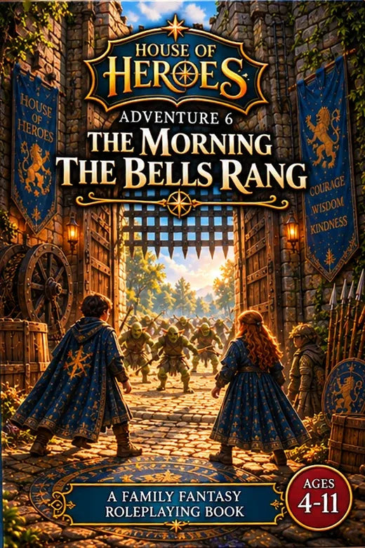 Cover of the Adventure Book, The Morning the Bells Rang