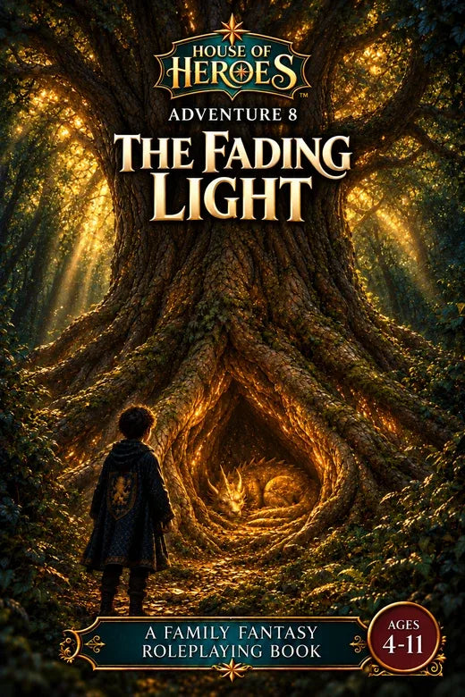 Cover of the Adventure Book, The Fading Light