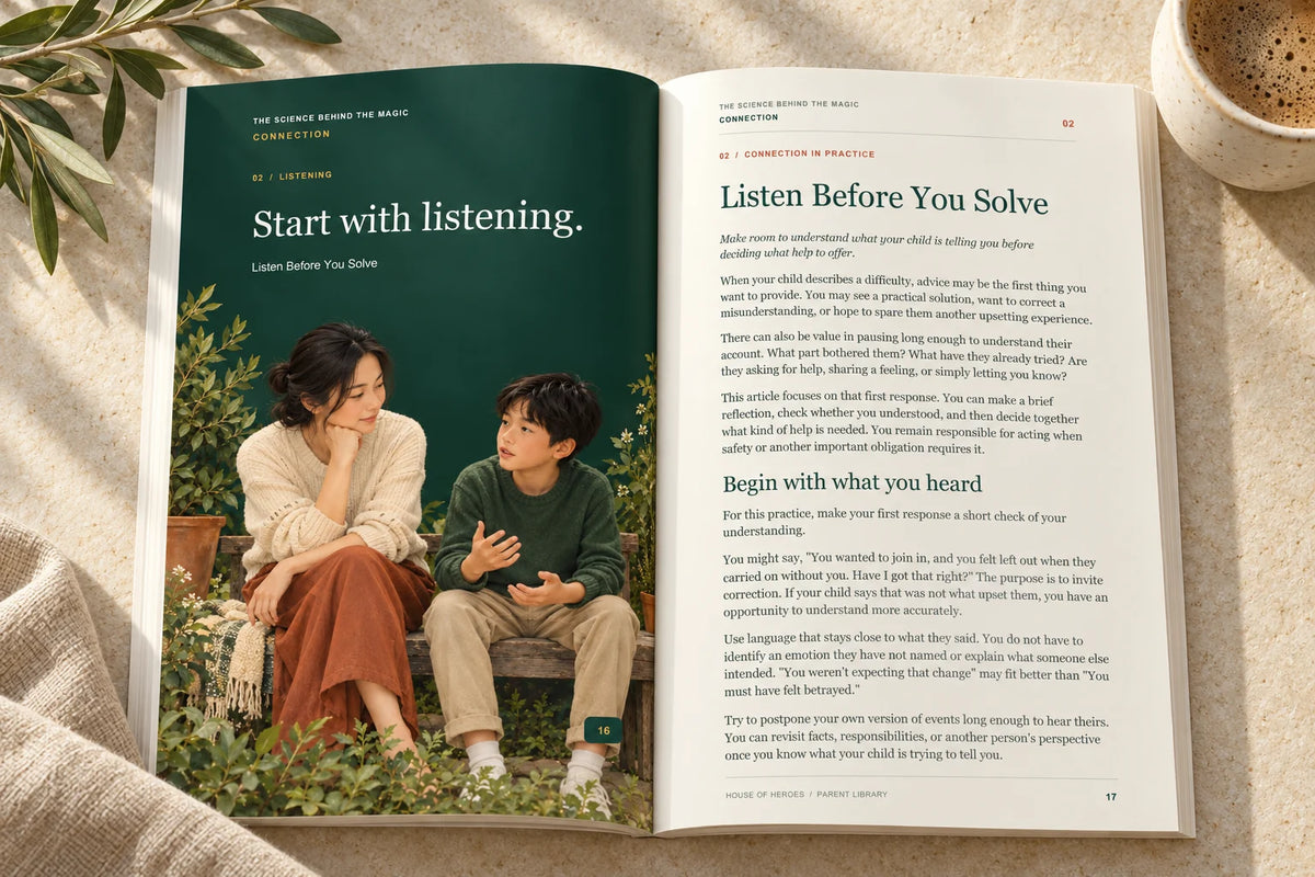 Inside the book: the Listen Before You Solve chapter
