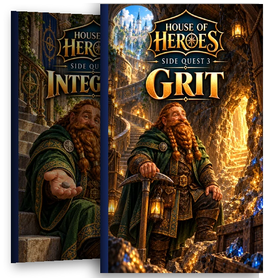 Side Quest 3: Grit and Side Quest 4: Integrity, both with Master Tolm