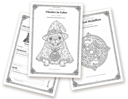 Coloring Sketches of characters and scenes from the Adventures