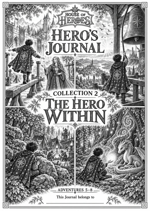 Cover of the Hero’s Journal for Collection 2, The Hero Within, Adventures 5 to 8
