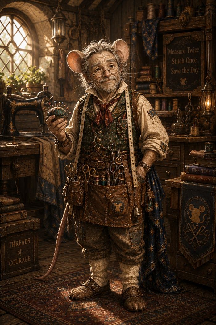 Tey-Tey the mouse tailor